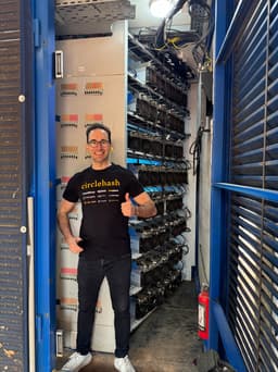 Michal Beno in our hosting center in USA